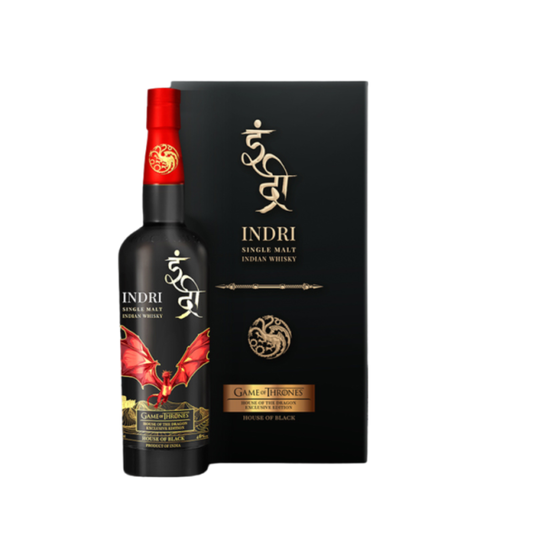 Indri House of Black Edition Single Malt Whiskey