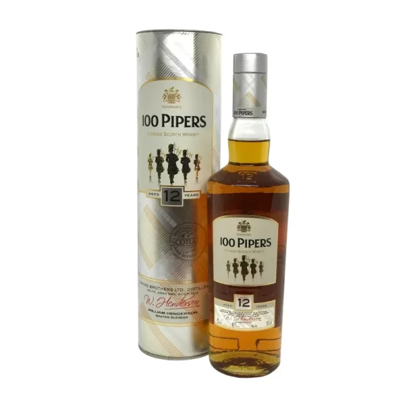 100 Pipers 12 Years Whisky 750ML