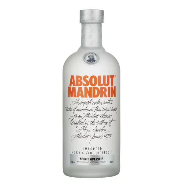 Absolut Mandrin Vodka 750ML