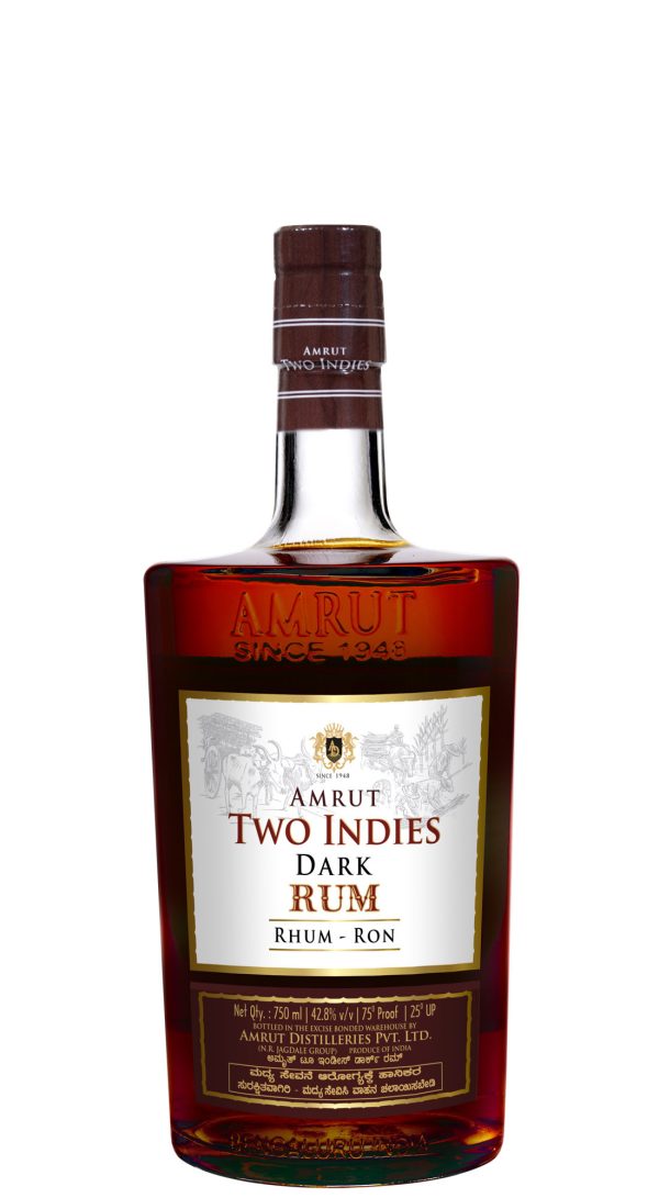 Amrut Two Indies Dark Rum 750ML