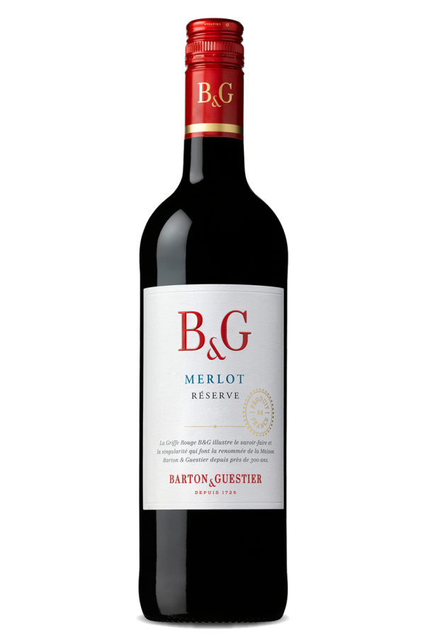 B & G Merlot Reserve Wine