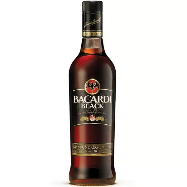 Bacardi Black Dark Rum 750ML