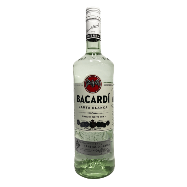 Bacardi Carta Blanca Imported Rum 1000ML