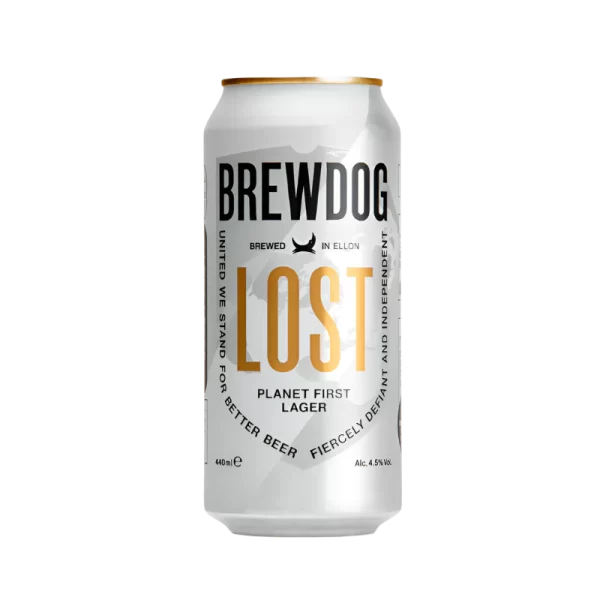 Brewdog Lost Planet First Lager Beer 440ML