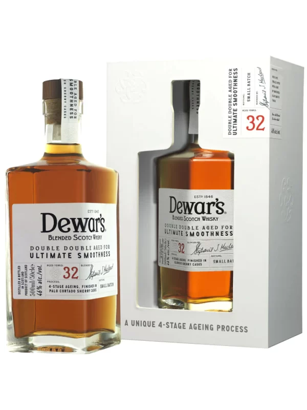 Dewars Blended scotch whisky 32 years 500 Ml