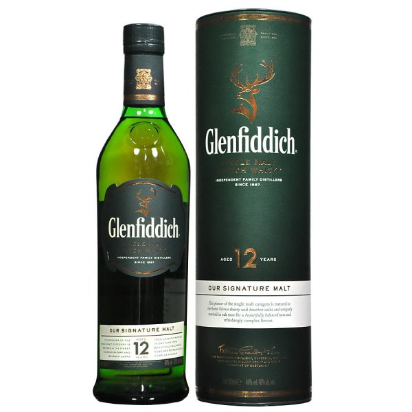 Glenfiddich 12 Years Whisky 700ML