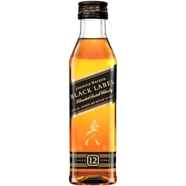 Johnnie Walker Black Label Whisky Min 50ML