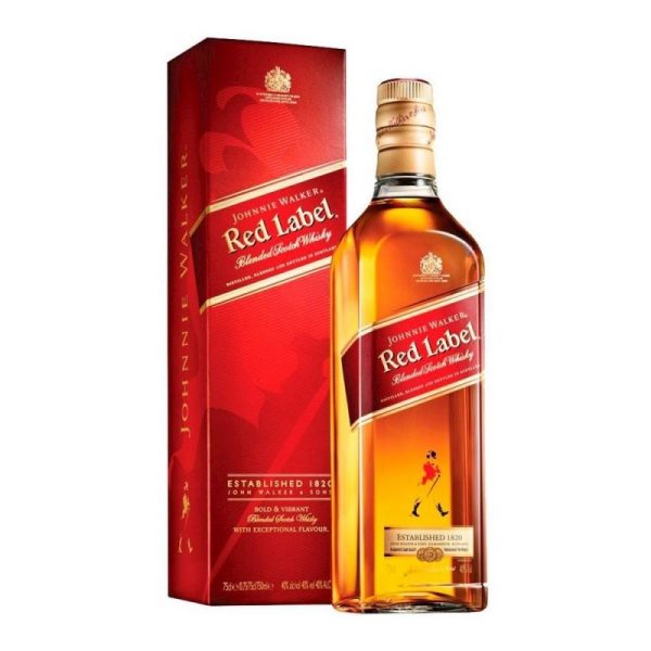 Johnnie Walker Red Label Whisky 750ML