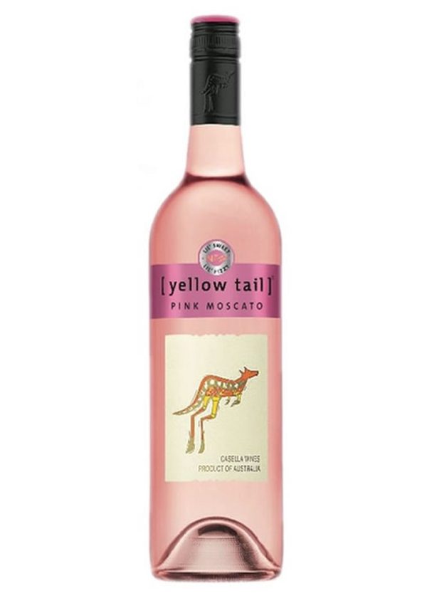 Yellow Tail Pink Moscato Wine